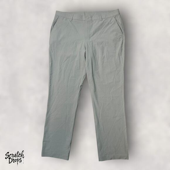 NWT Cutter and Buck Men's Trousers Size 36x30 Casual Office Pants New Gray M04 - Picture 1 of 4